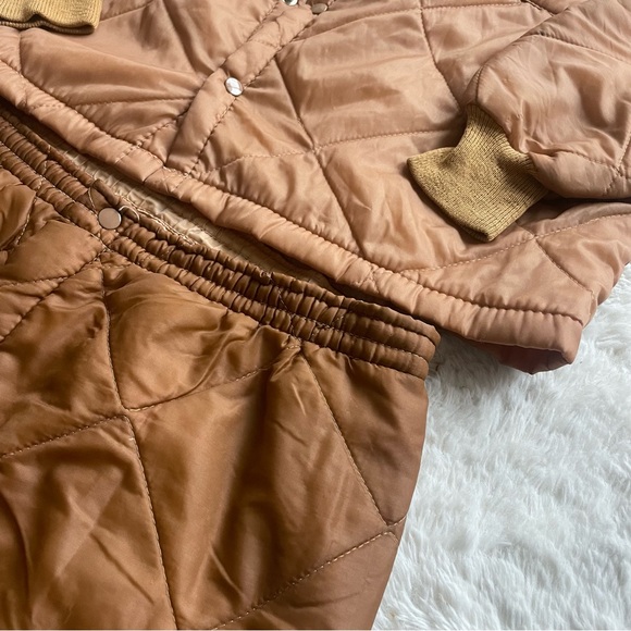 Vintage 50s/60s Hunting Quilted Inner Liner Set - Picture 5 of 6